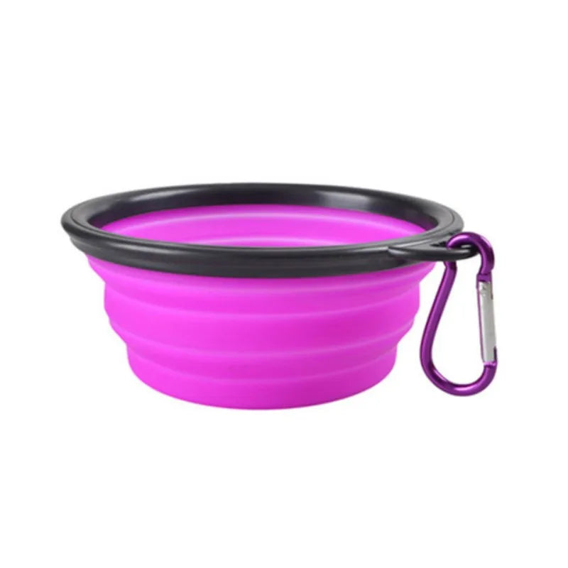 Foldable Pet Bowl for On-the-Go Adventures