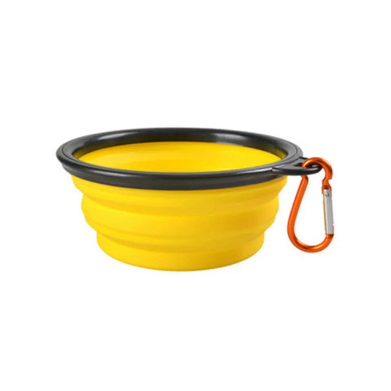 Foldable Pet Bowl for On-the-Go Adventures